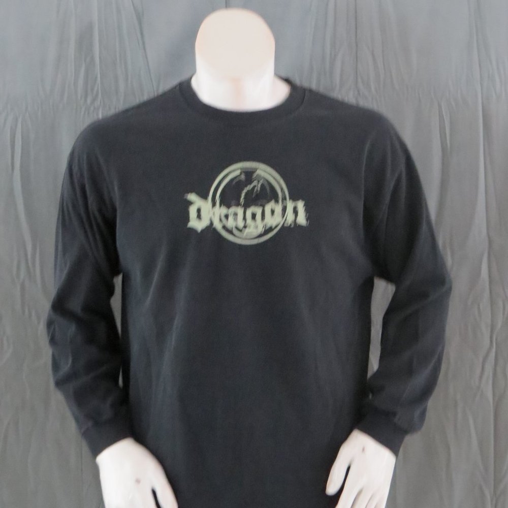 Dragon Sunglasses Long Sleeve Shirt - Classic Logo - Men's Medium